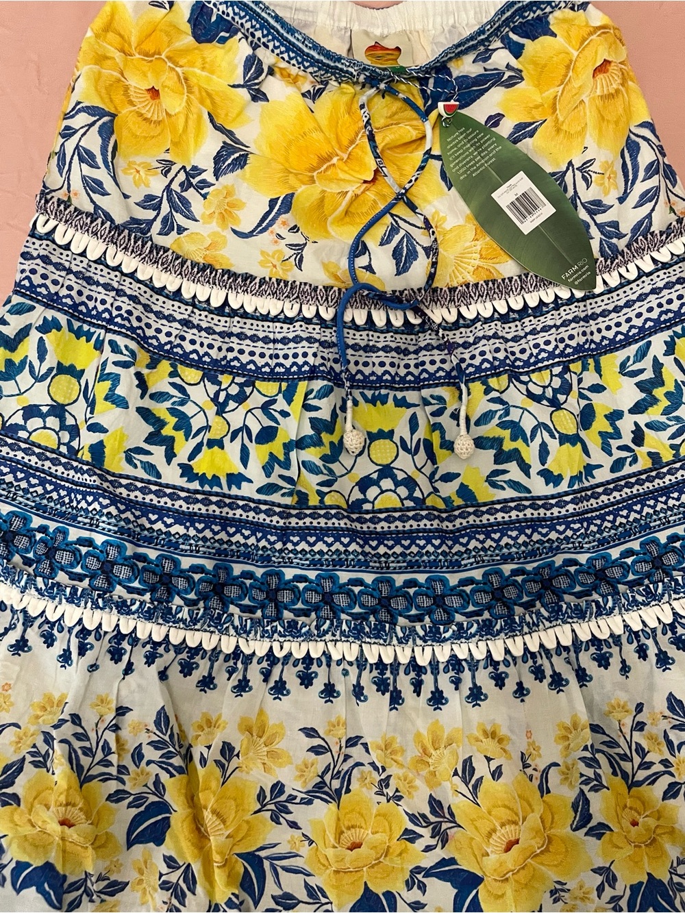 Farm Rio Zuli Floral- print Maxi Skirt - Picture 7 of 8